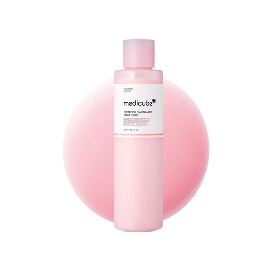 Medicube PDRN Pink Niacinamide Milky Toner 150ml bottle — buy in Kuwait at EmartGCC