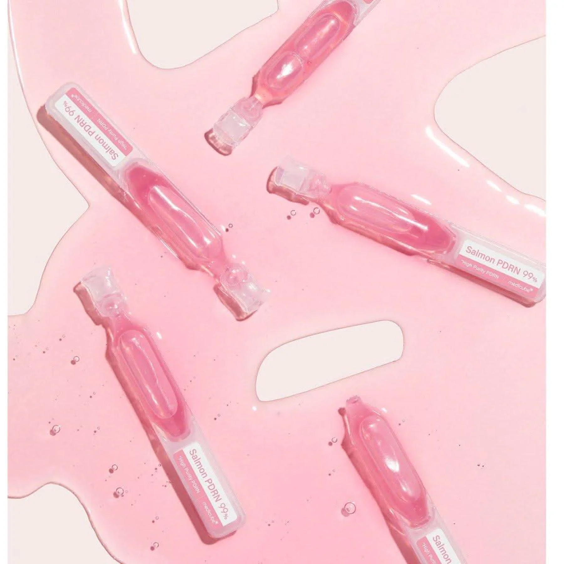 Medicube PDRN Pink One Day Serum single-use salmon PDRN glow ampoules