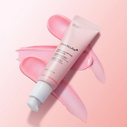 Medicube PDRN Pink Peptide Eye Cream with salmon PDRN, niacinamide and retinol