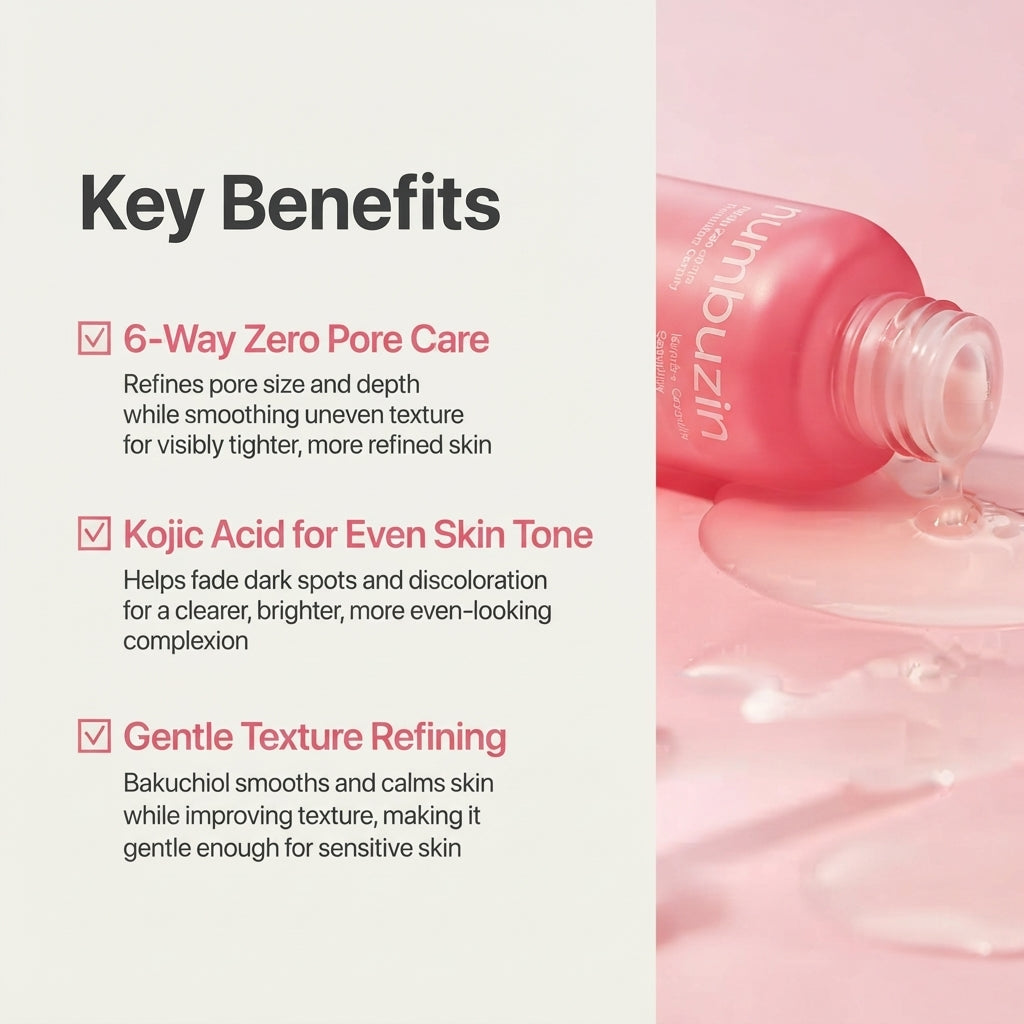 Numbuzin - No.3 Bifida Bakuchiol Zero Pore Serum [30ml]