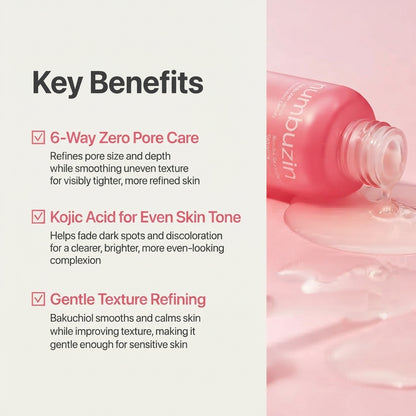Numbuzin - No.3 Bifida Bakuchiol Zero Pore Serum [30ml]