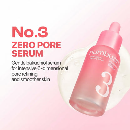 Numbuzin - No.3 Bifida Bakuchiol Zero Pore Serum [30ml]