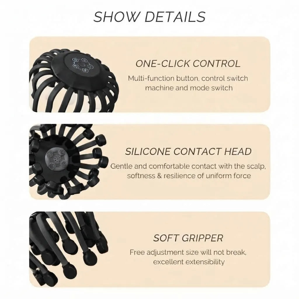 Octopus Claw 20-Claw Electric Scalp Massager