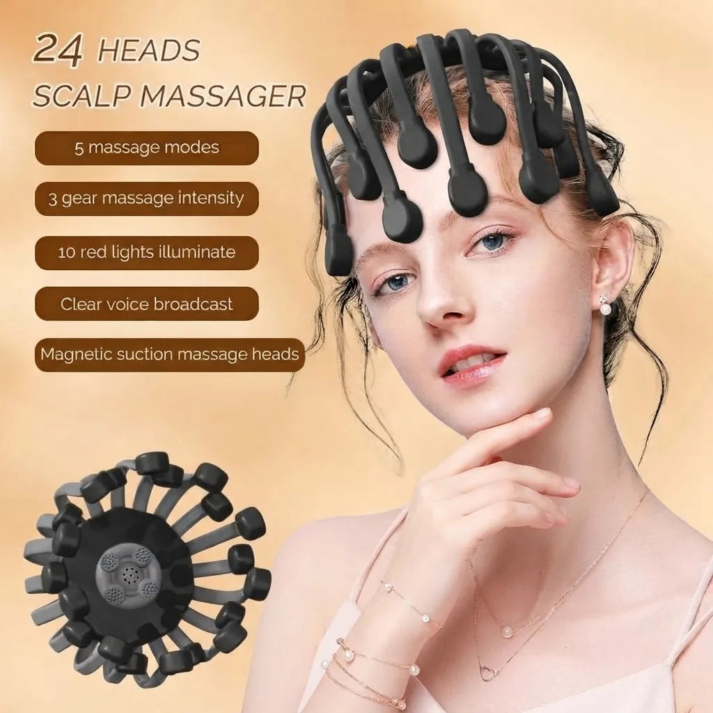 Octopus Claw 20-Claw Electric Scalp Massager