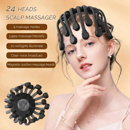 Octopus Claw 20-Claw Electric Scalp Massager