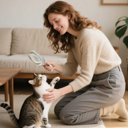 Pet Steam Brush – The Ultimate Grooming Experience!