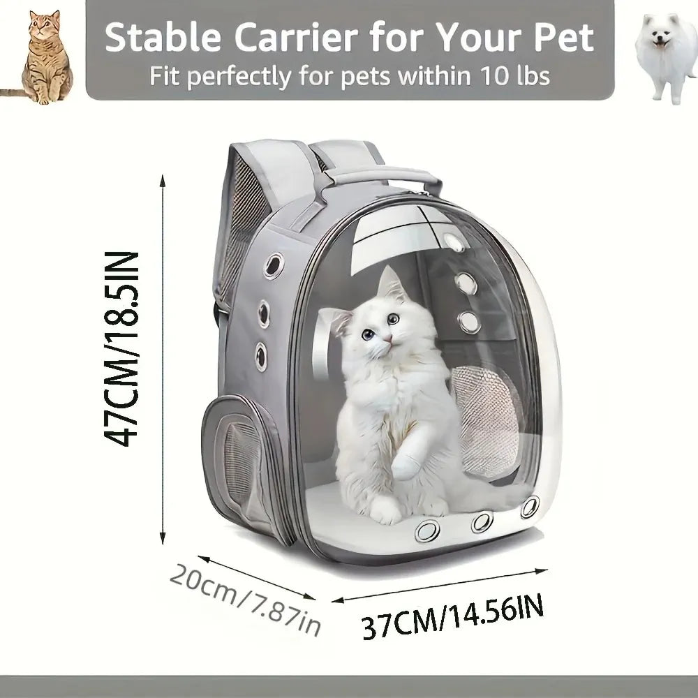 Pet Carrier Backpack – Space Capsule-Style Portable Backpack for Cats