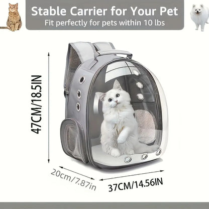 Pet Carrier Backpack – Space Capsule-Style Portable Backpack for Cats