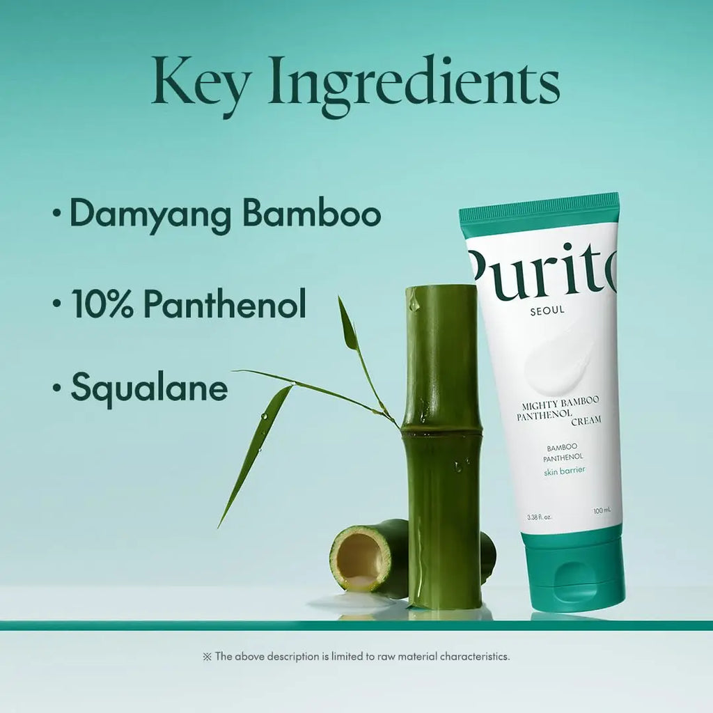 Purito Bamboo Panthenol Cream texture — EmartGCC Kuwait