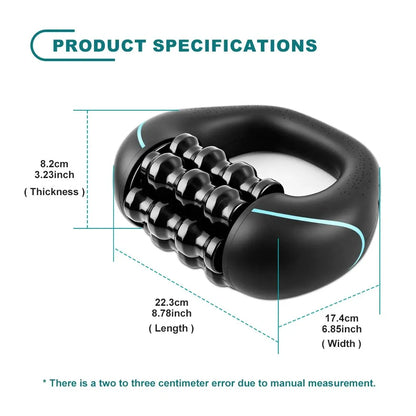 Rolling Percussive Massager – Whole Body & Muscle Relief Massage