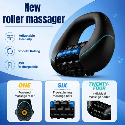 Rolling Percussive Massager – Whole Body & Muscle Relief Massage