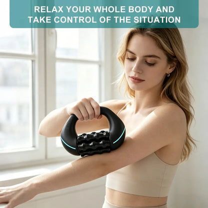 Rolling Percussive Massager – Whole Body & Muscle Relief Massage