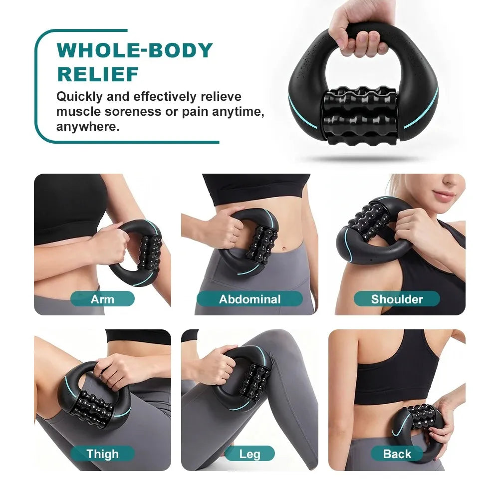 Rolling Percussive Massager – Whole Body & Muscle Relief Massage