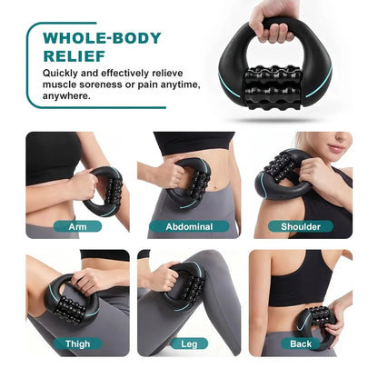 Rolling Percussive Massager – Whole Body & Muscle Relief Massage