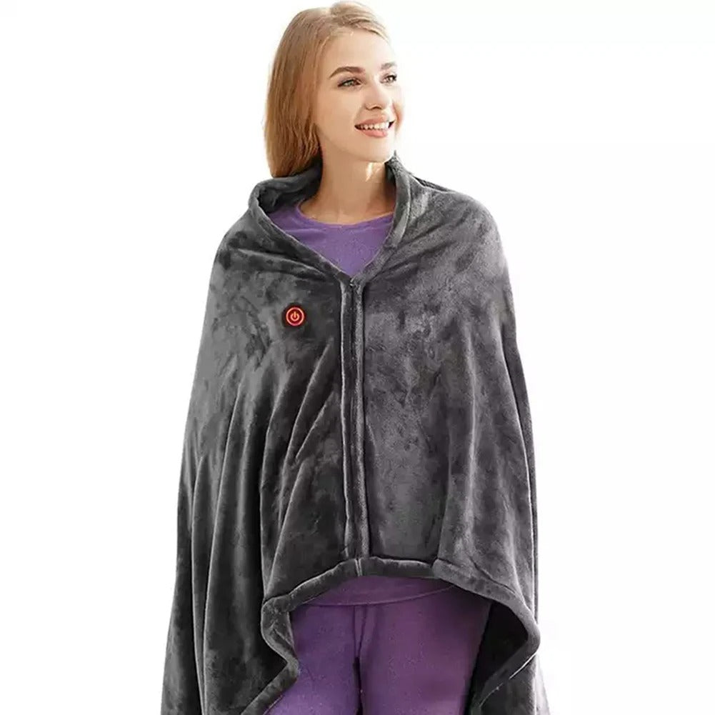 Electric Heating Blanket USB Charging Heated Shawl