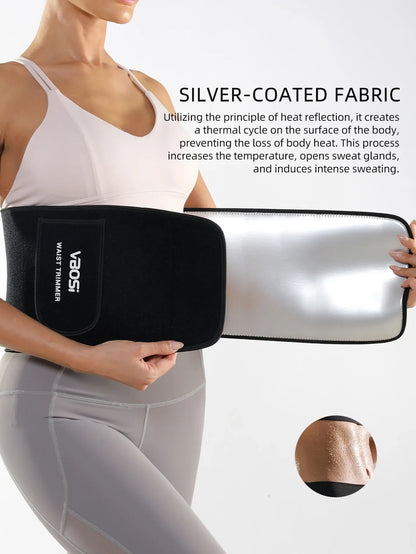 VBOSi Adjustable Sauna Sweat Waist Trainer