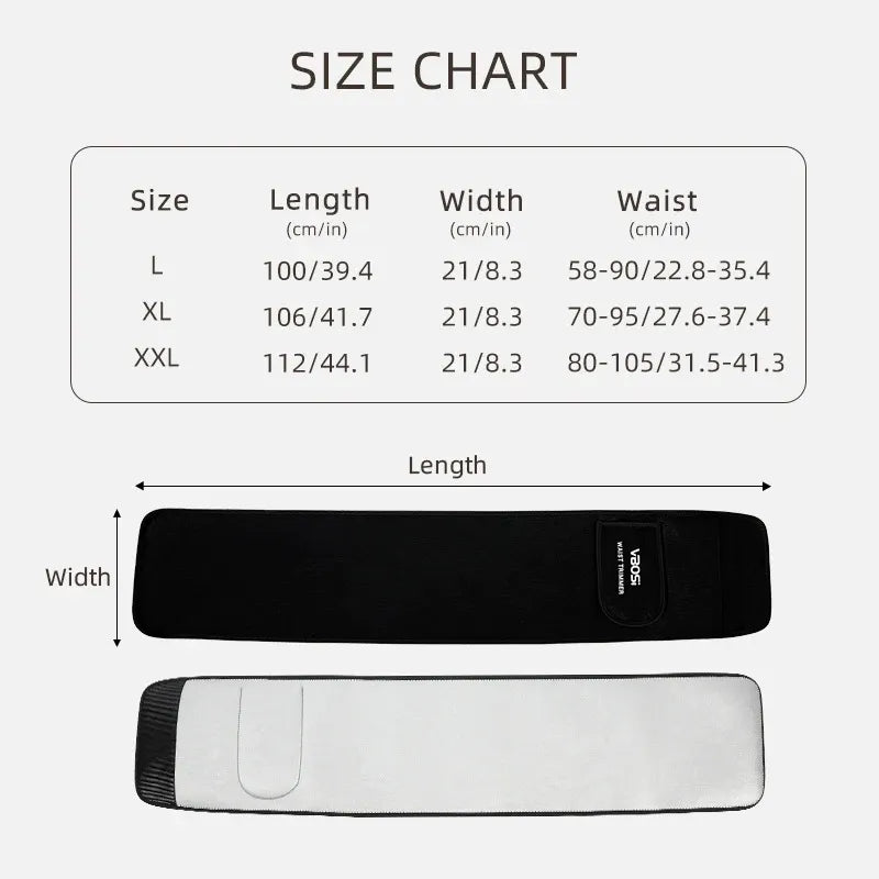 VBOSi Adjustable Sauna Sweat Waist Trainer