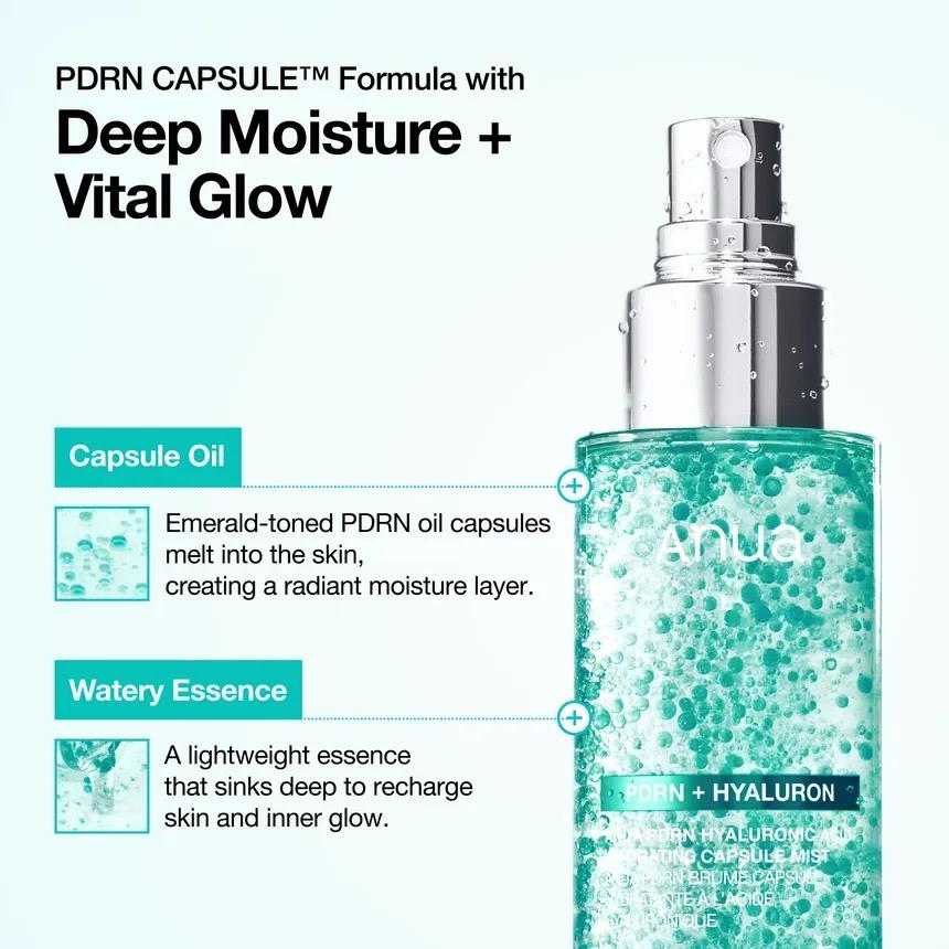 Anua - PDRN Hyaluronic Acid Hydrating Capsule Mist [100ml]