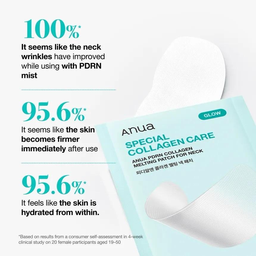 Anua - PDRN Collagen Melting Patch For Neck [4 patches]