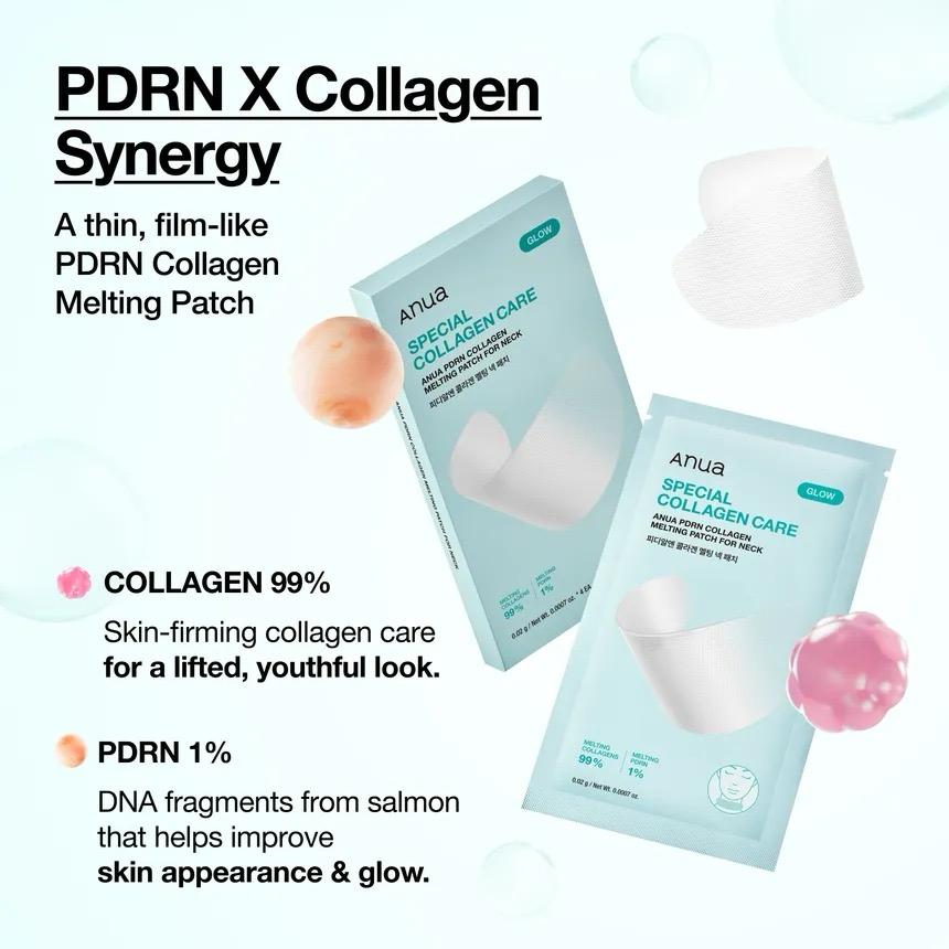 Anua - PDRN Collagen Melting Patch For Neck [4 patches]