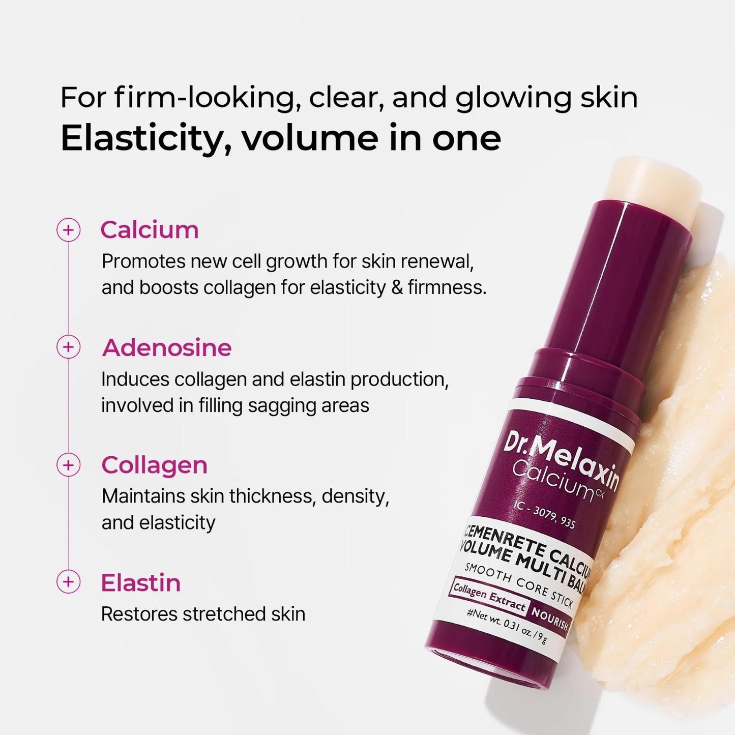 Dr.Melaxin - Cemenrete Calcium Volume Multi Balm [9g, 2025 Version]