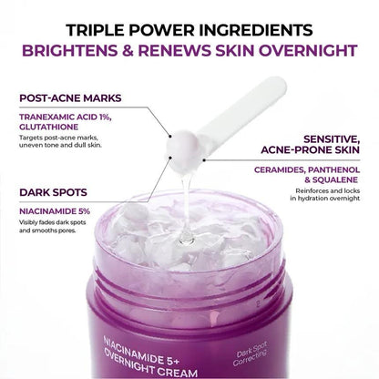 JUMISO - Niacinamide 5+ Overnight Cream [50ml]