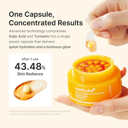 Medicube - Kojic Acid Turmeric Vita Capsule Cream [53g]
