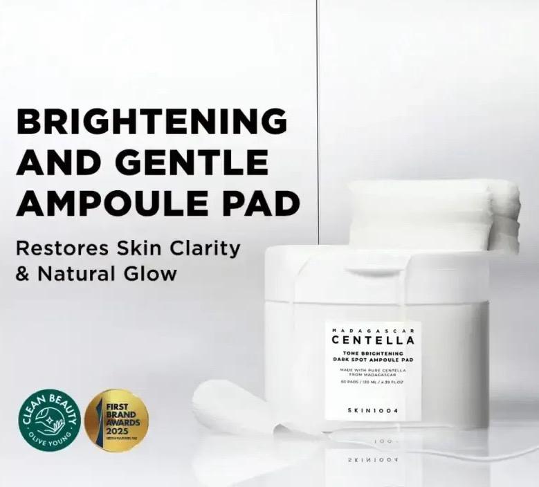 Centella Tone Brightening Dark Spot Ampoule Pad (60pads)