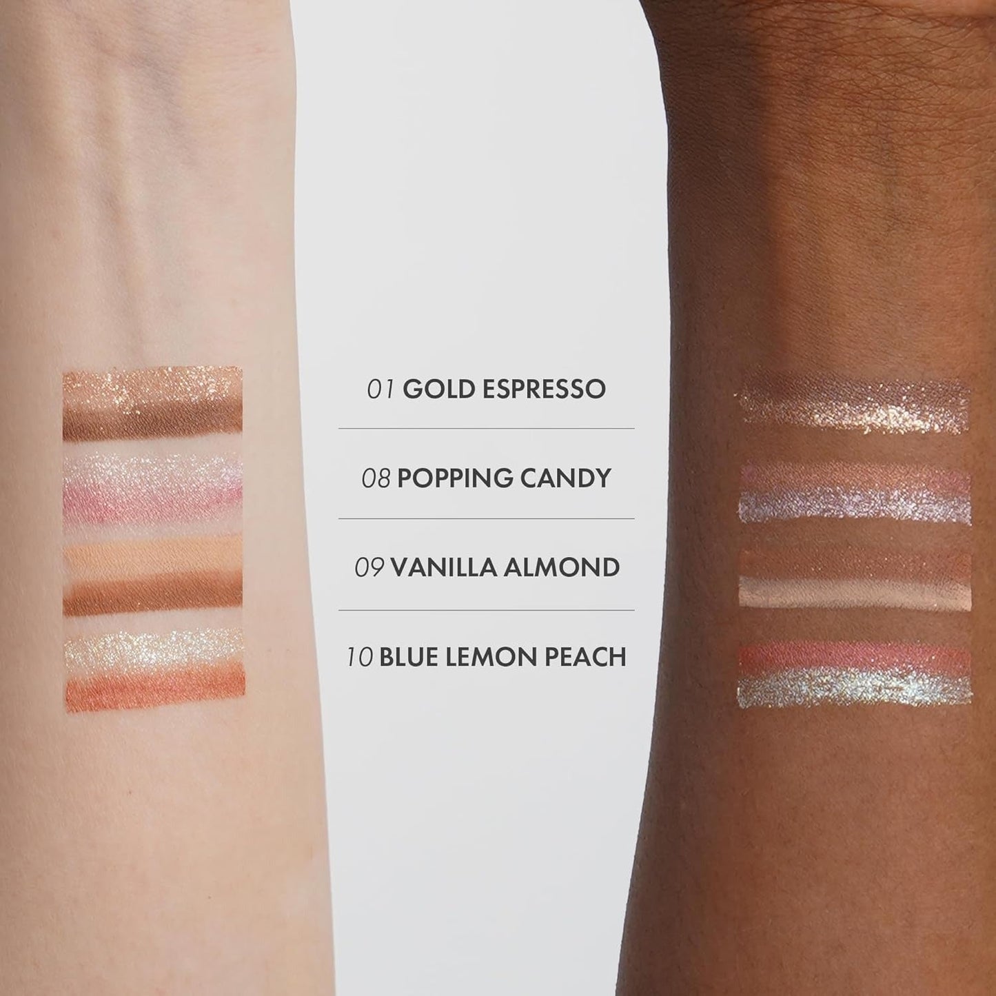 ⁠ELROEL - Blanc Double Shadow Stick #1 Gold-Espresso
