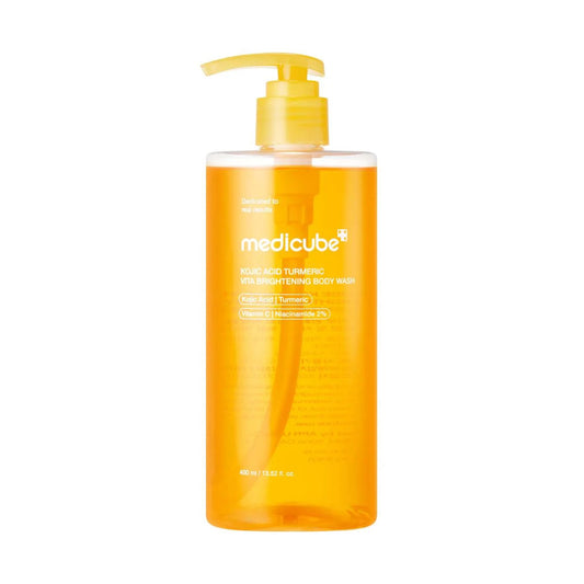⁠Medicube - Kojic Acid Turmeric Vita Brightening Body Wash (400ml)