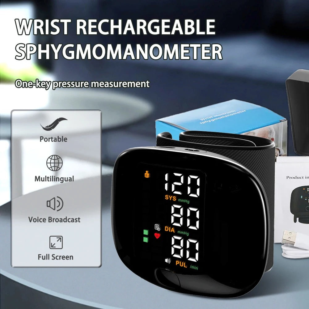Wrist Electronic BP Monitor
