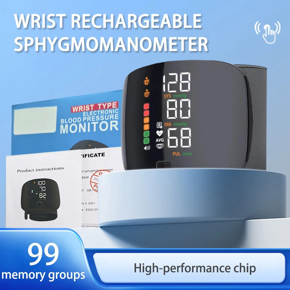 Wrist Electronic BP Monitor