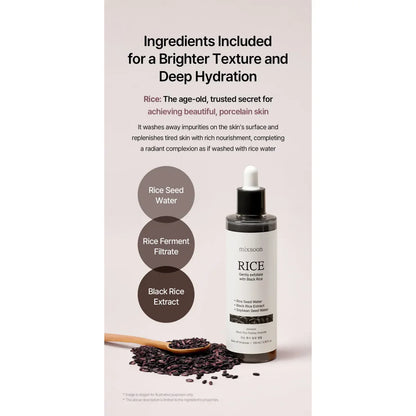 Mixsoon - Black Rice Peeling Ampoule [100ml]
