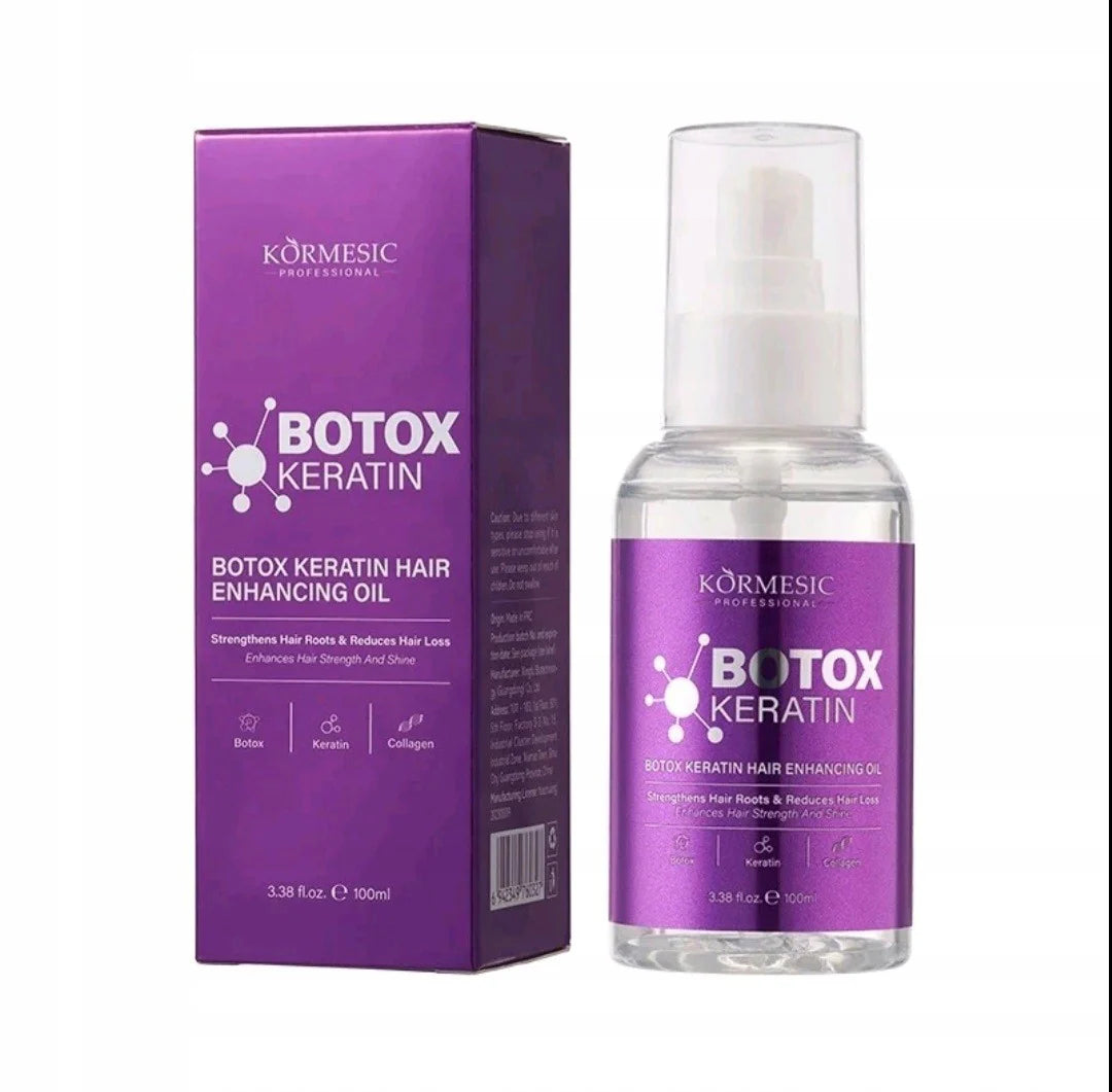 kormesic-botox-keratin-hair-oil-100ml + Moroccan Oil Multivitamin Hair Serum (40 Capsules)