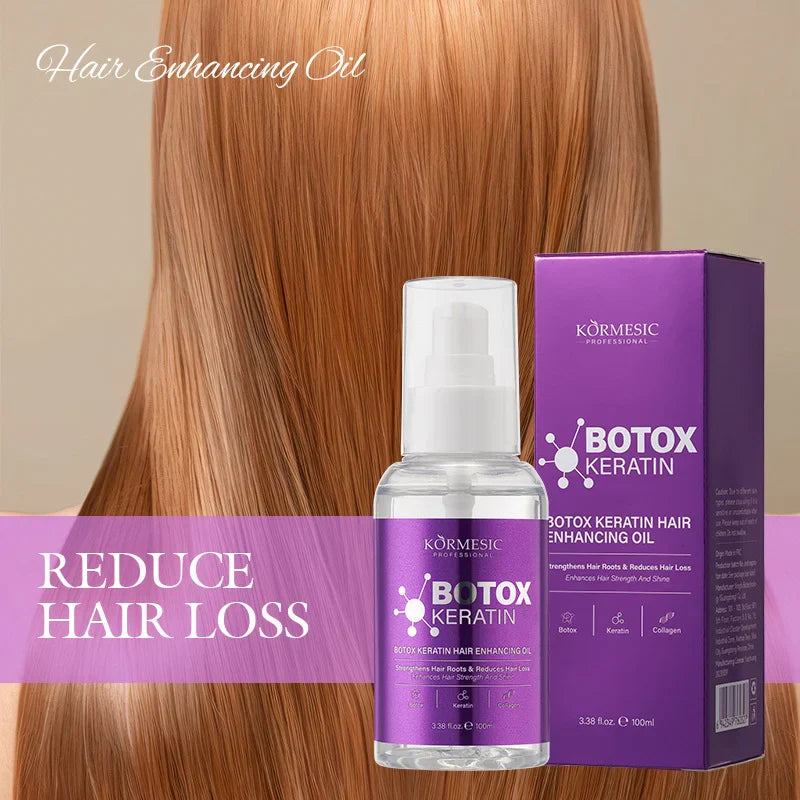 kormesic-botox-keratin-hair-oil-100ml + Moroccan Oil Multivitamin Hair Serum (40 Capsules)