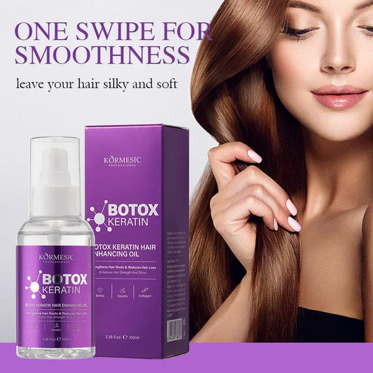 kormesic-botox-keratin-hair-oil-100ml + Moroccan Oil Multivitamin Hair Serum (40 Capsules)