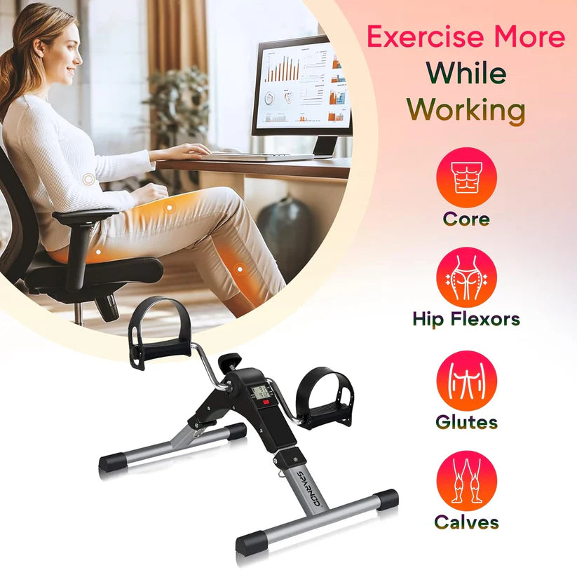 Mini Cycle Pedal Exerciser with Fixing Strap