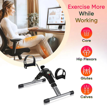 Mini Cycle Pedal Exerciser with Fixing Strap