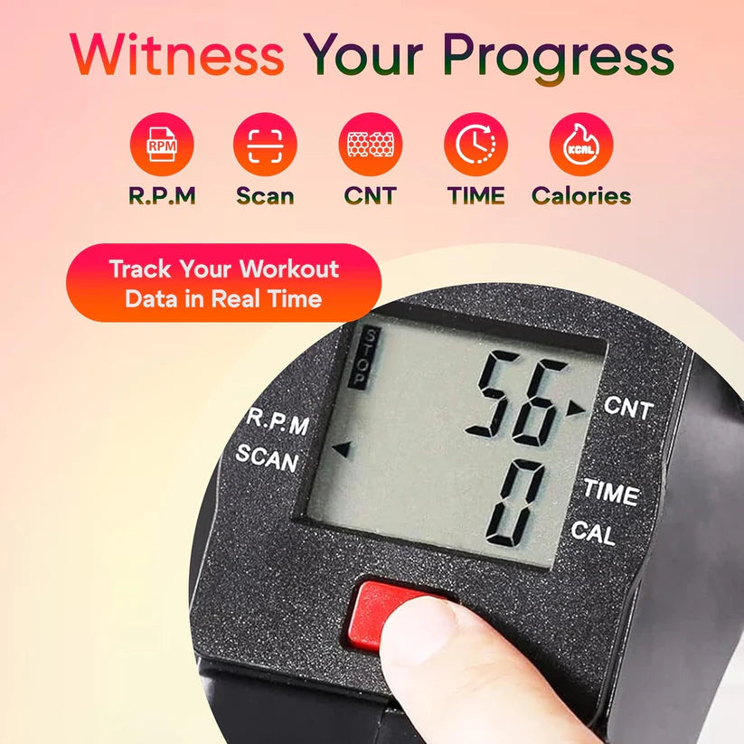 Mini Cycle Pedal Exerciser with Fixing Strap