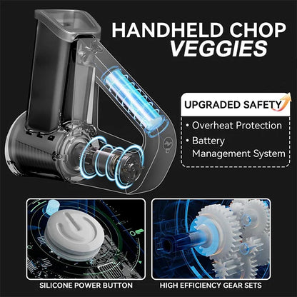Electric Handheld Cutting Food & Salad