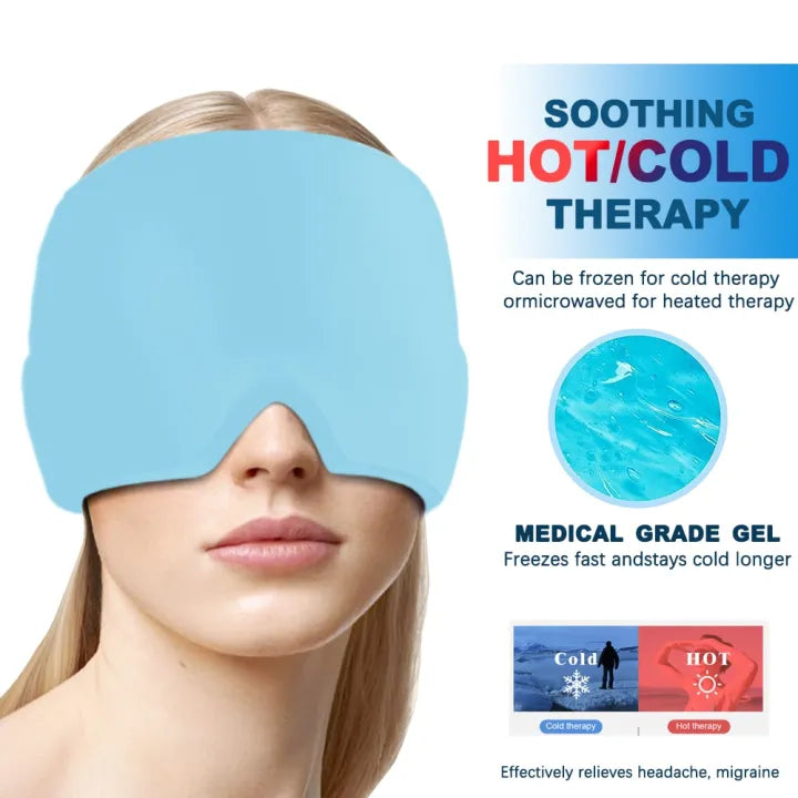 Migraine Relief Therapy Ice Cap For Relieve Pain