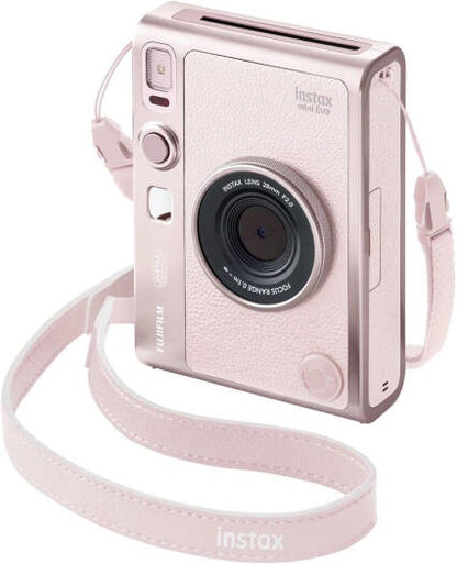 FUJIFILM INSTAX MINI EVO CAMERA GENTLE ROSE