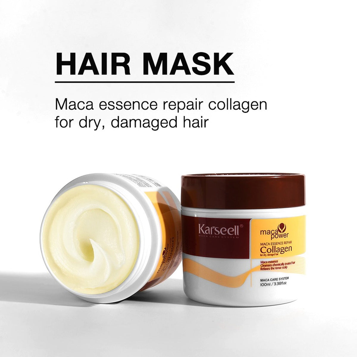Karseell Collagen  Deep Repair Conditioning Argan Oil Collagen Hair Mask - 100ml