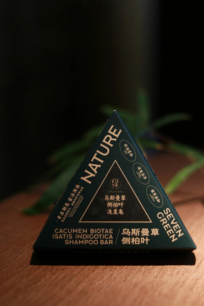 Seven Green Natural Herbal Shampoo – Tree of Life Leaf & Osmal Herb (120g)