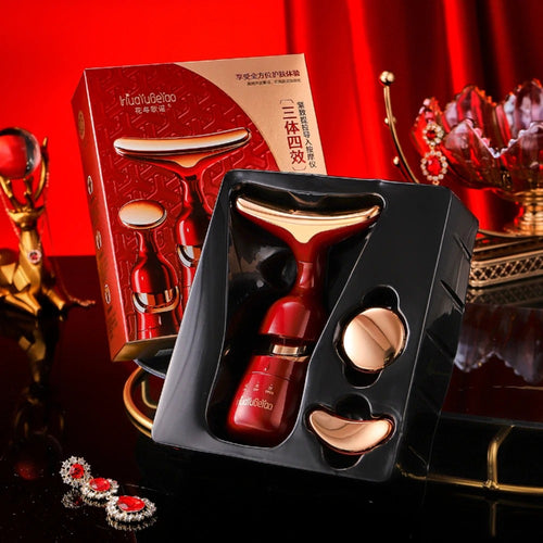 3-in-1 Face Neck & Eye V-Line Massager — view 2 — EmartGCC Kuwait