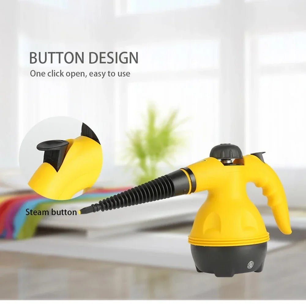 High Pressure Steam Cleaning Machine With 9 Accessories -350ml