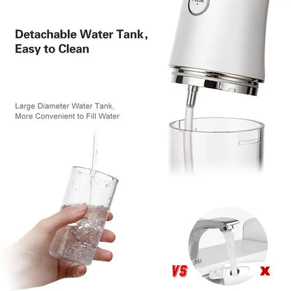 Water Flosser The luxury of cleaning with water