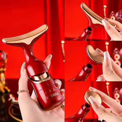 3 In 1 Face Massager Neck Facial Eye Massage V-line