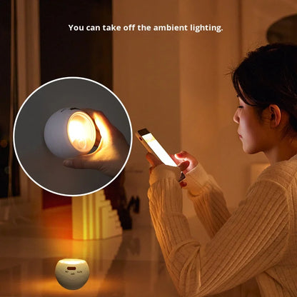 360° Rotating COB Ball Light Motion Sensor