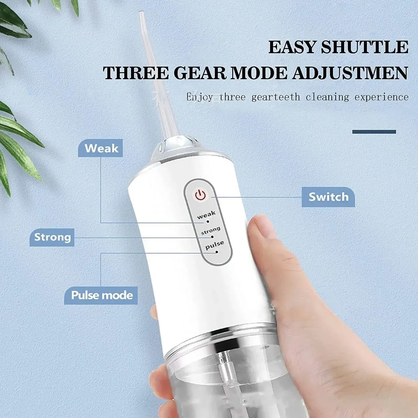 Water Flosser The luxury of cleaning with water